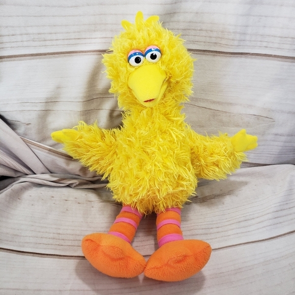 Sesame Street Big Bird Plush Stuffed Toy SeaWorld Bush Gardens 15 Inch - Picture 1 of 10